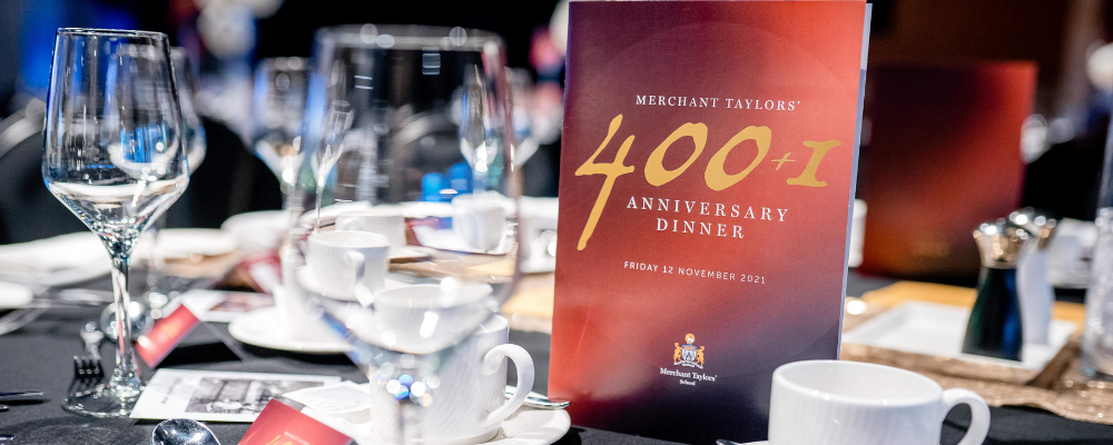 Merchant Taylors 400+1 Anniversary Dinner | Griffiths & Armour