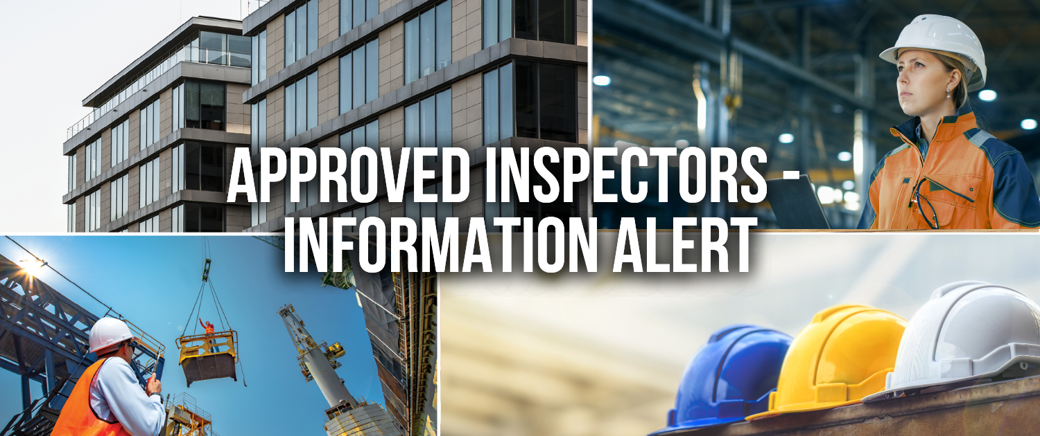 Approved Inspectors Information Alert | Griffiths & Armour