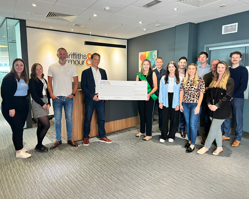 £14,000 raised for NSPCC | Griffiths & Armour