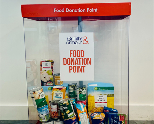 Liverpool Food Donation Point | Griffiths & Armour